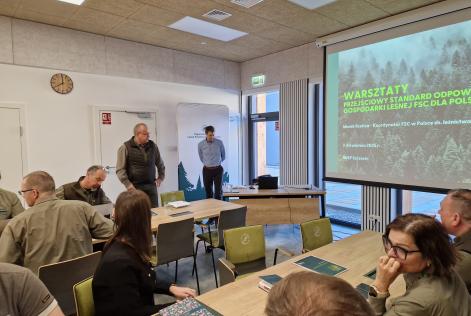 Warsztaty w Lasach Państwowych na temat standardu FSC FM
