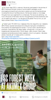 Tydzień Lasów FSC 2023