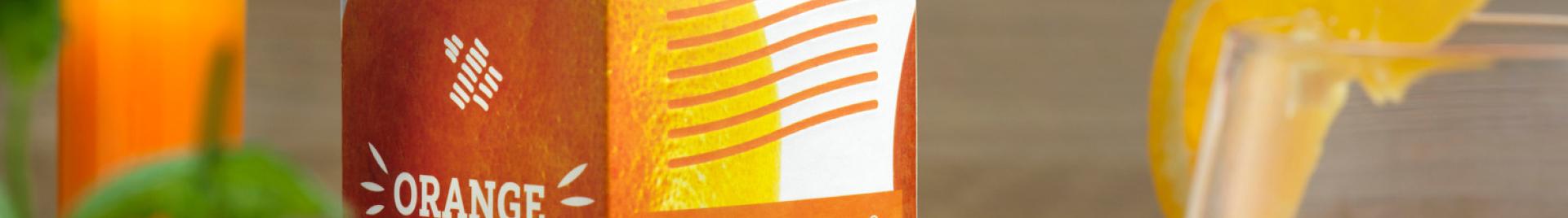 Opakowanie na sok z etykietą FSC Mix